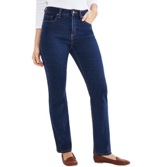 Style & Company Straight Leg Denim Jeans Size 8 Petite - Picture 1 of 5